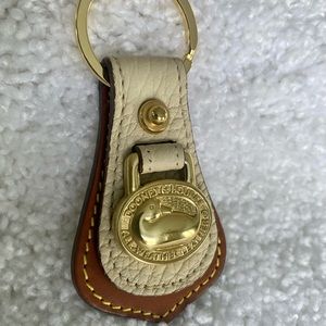 Vintage Dooney & Bourke Brass Key Fob